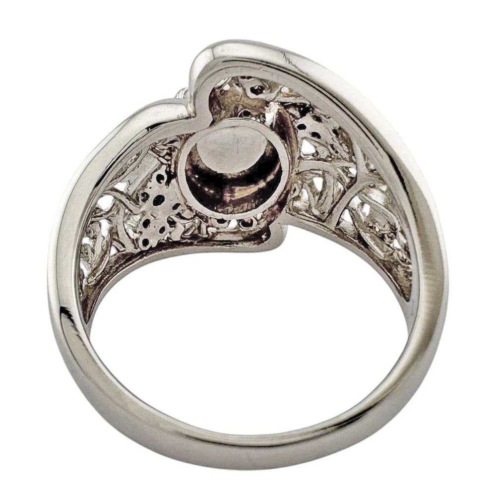 RING PT900PLATINUM DIAMOND - 4