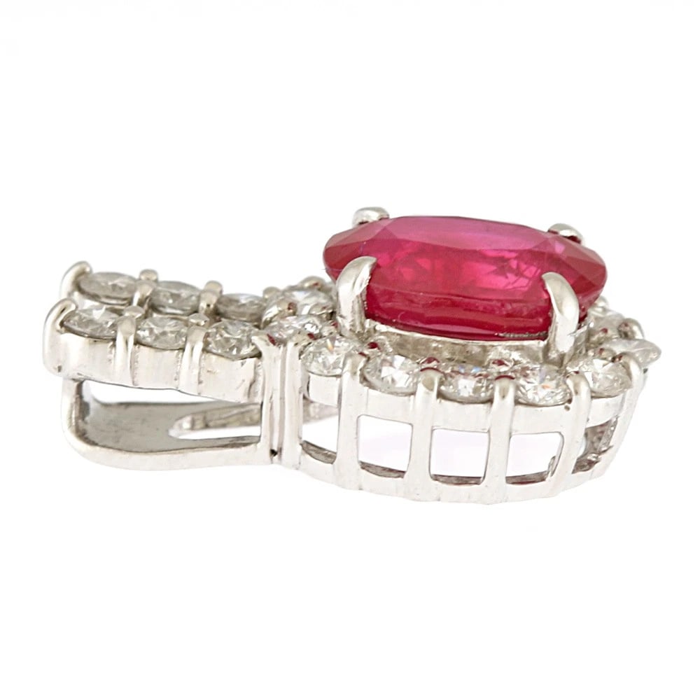 PENDANT TOP PT900 RUBY DIAMOND - 2