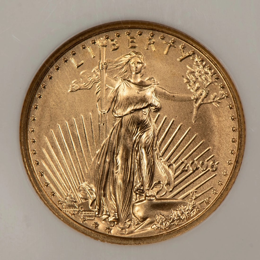 2006 G$5 1/10 OZ GOLD AMERICAN EAGLE (1 of 2)