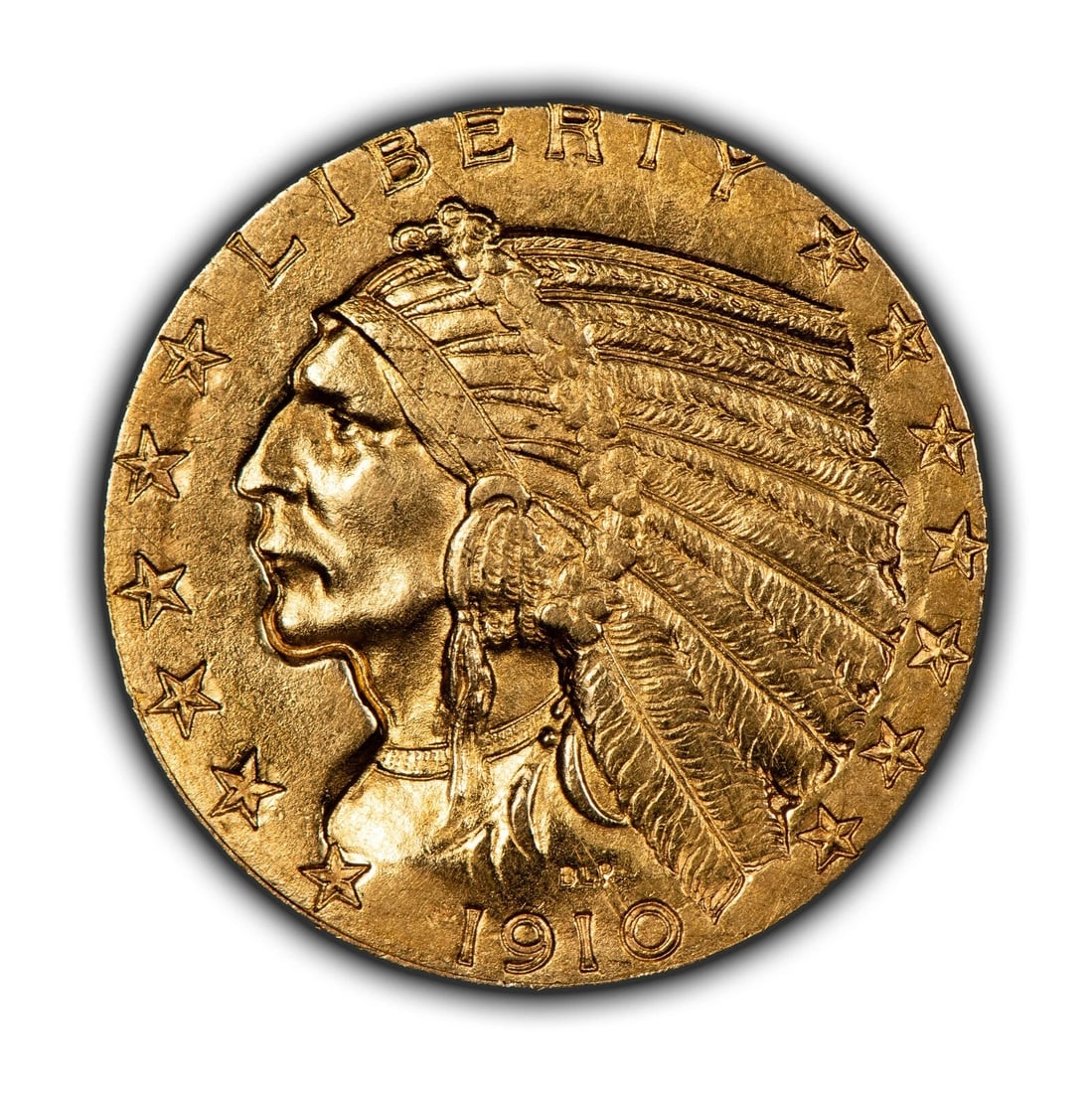 1910 G$5 INDIAN HEAD GOLD HALF EAGLE: 1910 G$5 Indian Head Gold Half Eagle Brand/Mint: U.S. Mint Year: 1910 Fineness: 0.9 Composition: Gold Coin: US Pre-1933 Gold Bullion Denomination: $5 Country of Origin: United States