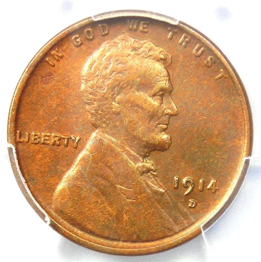 1914-D LINCOLN WHEAT CENT 1C (1 of 2)