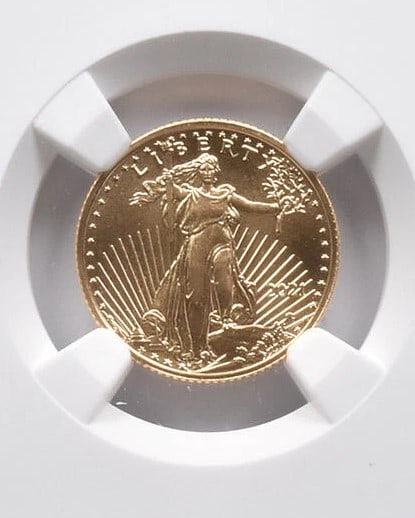 2021 $5 AMERICAN GOLD EAGLE ER PORTRAIT (1 of 2)