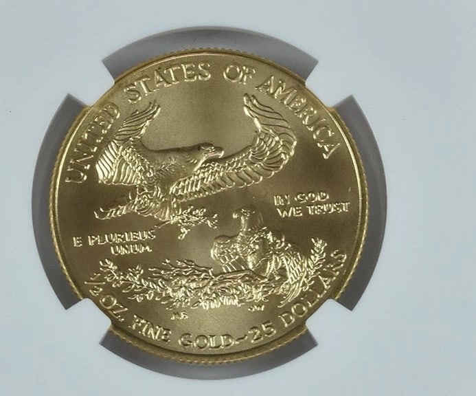 MINT ERROR 2021 $25 GOLD EAGLE - 2