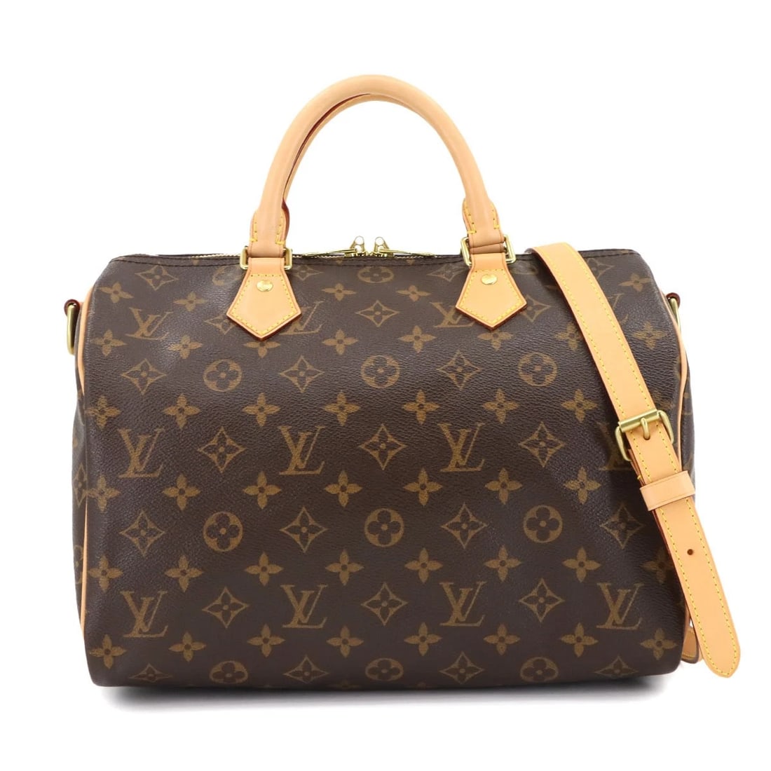 LOUIS VUITTON MONOGRAM SPEEDY BANDOULIERE 30 HAND SHOULDER BAG: LOUIS VUITTON Monogram Speedy Bandouliere 30 Hand Shoulder Bag Brand: LOUIS VUITTON Type: Hand Bag / Shoulder Bag Material: Monogram Canvas Color: Monogram Size: W 11.61 inch, H 8.66 inch, D 6.69