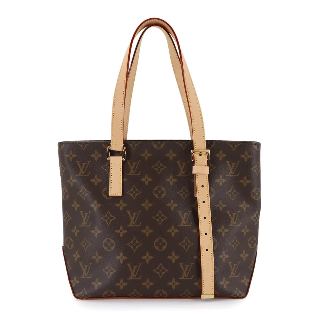 LOUIS VUITTON MONOGRAM PIANO TOTE BAG BROWN PURSE: LOUIS VUITTON Monogram Piano Tote Bag Brown Purse Brand: LOUIS VUITTON Type: Tote Bag Material: Monogram Canvas Color: Monogram Size: W 10.24 inch, H 9.65 inch, D 4.53 inch Handle 17.7inch to 23.6