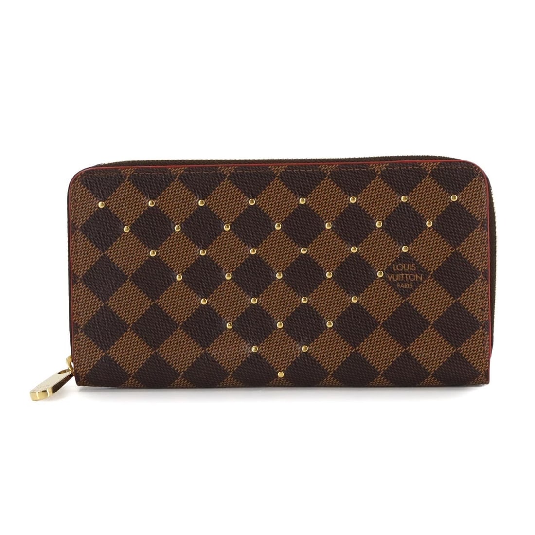 LOUIS VUITTON DAMIER ZIPPY WALLET EBENE PURSE: LOUIS VUITTON Damier Zippy Wallet Ebene Purse Brand: LOUIS VUITTON Type: Long Wallet Material: Damier Canvas Color: Ebene Size: W 7.68 inch, H 4.13 inch, D 0.79 inch Accessories: None Acce