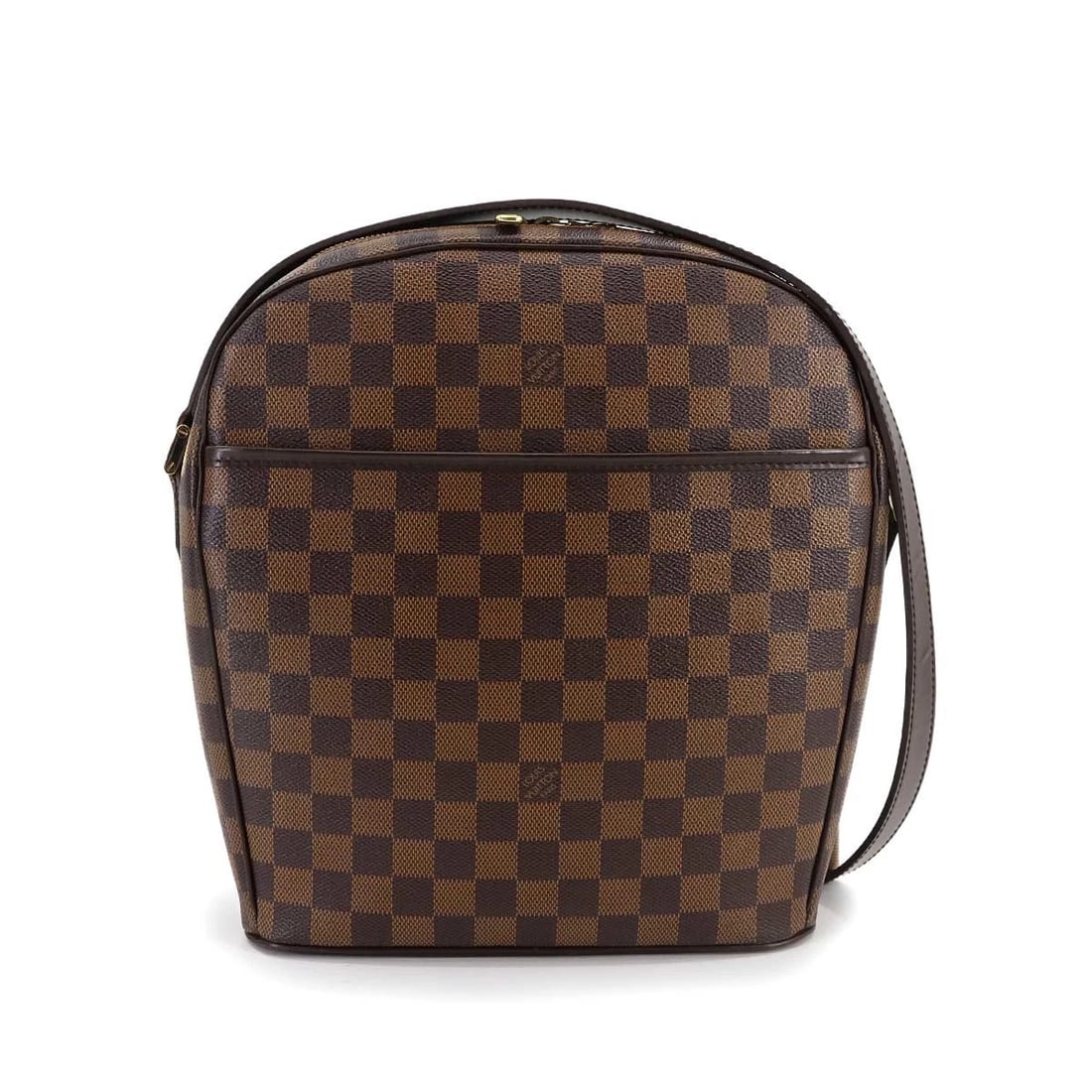 LOUIS VUITTON DAMIER IPANEMA GM SHOULDER BAG EBENE PURSE: LOUIS VUITTON Damier Ipanema GM Shoulder Bag Ebene Purse Brand: LOUIS VUITTON Type: Shoulder Bag Material: Damier Canvas Color: Ebene Size: W 9.45 inch, H 11.61 inch, D 2.95 inch Shoulder 32.3inch