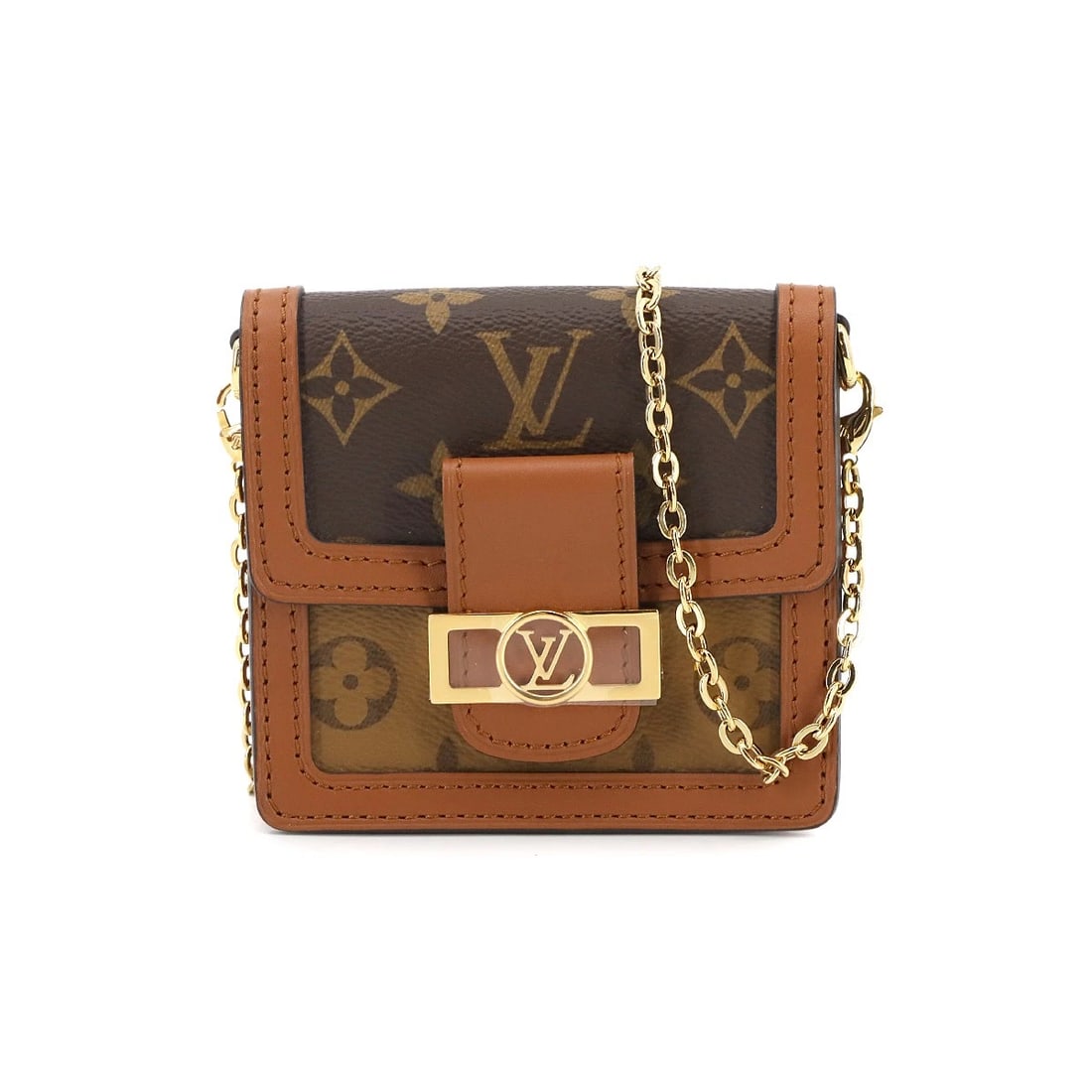 LOUIS VUITTON MONOGRAM REVERSE BUMBAG DAUPHINE BB WAIST SHOULDER BAG: LOUIS VUITTON Monogram Reverse Bumbag Dauphine BB Waist Shoulder Bag Brand: LOUIS VUITTON Type: Waist Bag / Shoulder Bag Material: Monogram Canvas , Monogram Reverse canvas Color: Monogram , Monogr