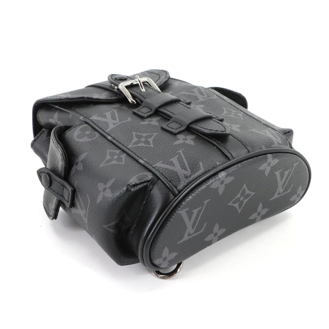 LOUIS VUITTON MONOGRAM ECLIPSE NANO CHRISTOPHER CROSSBODY BAG - 4