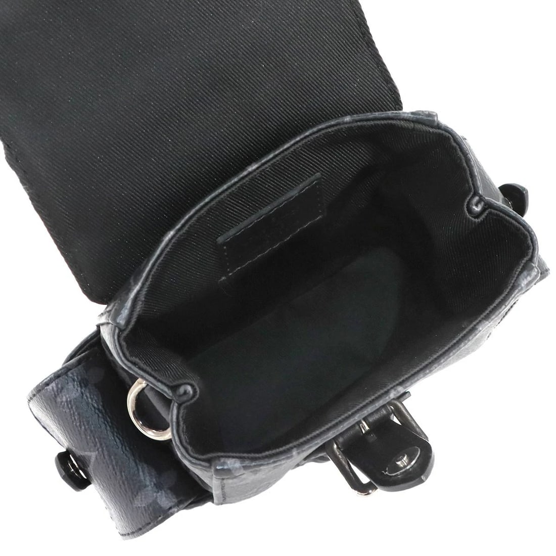 LOUIS VUITTON MONOGRAM ECLIPSE NANO CHRISTOPHER CROSSBODY BAG - 6