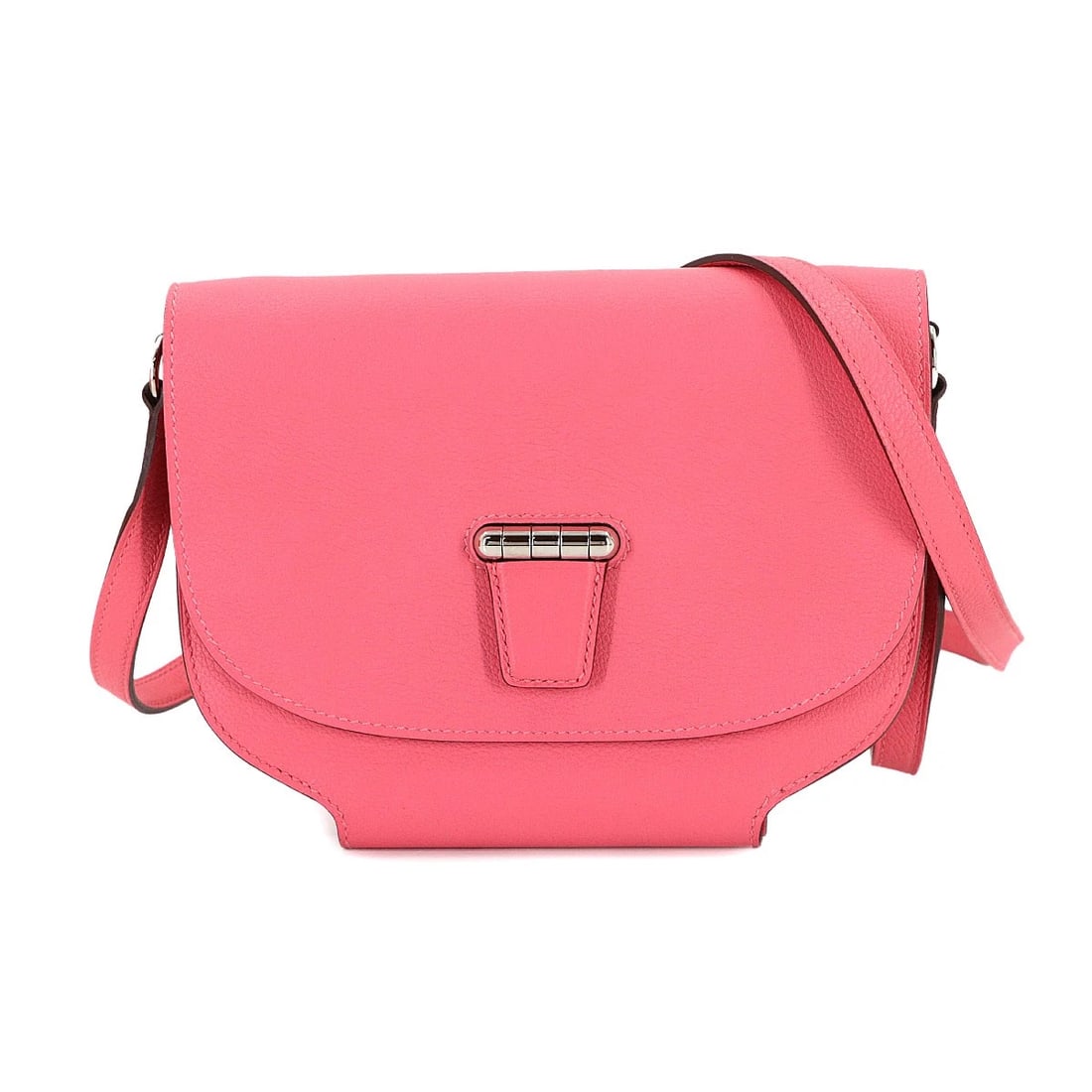 HERMES MINI CONVOYEUR SHOULDER WALLET EVERCOLOR ROSE LIPSTICK PURSE: HERMES Mini Convoyeur Shoulder Wallet Evercolor Rose lipstick Purse Brand: HERMES Type: Long Wallet Material: Evercolor Color: Rose lipstick Size: W 7.28 inch, H 5.51 inch, D 0.79 inch Accessorie