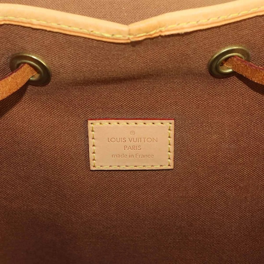 LOUIS VUITTON MONOGRAM BACKPACK BROWN PURSE - 5