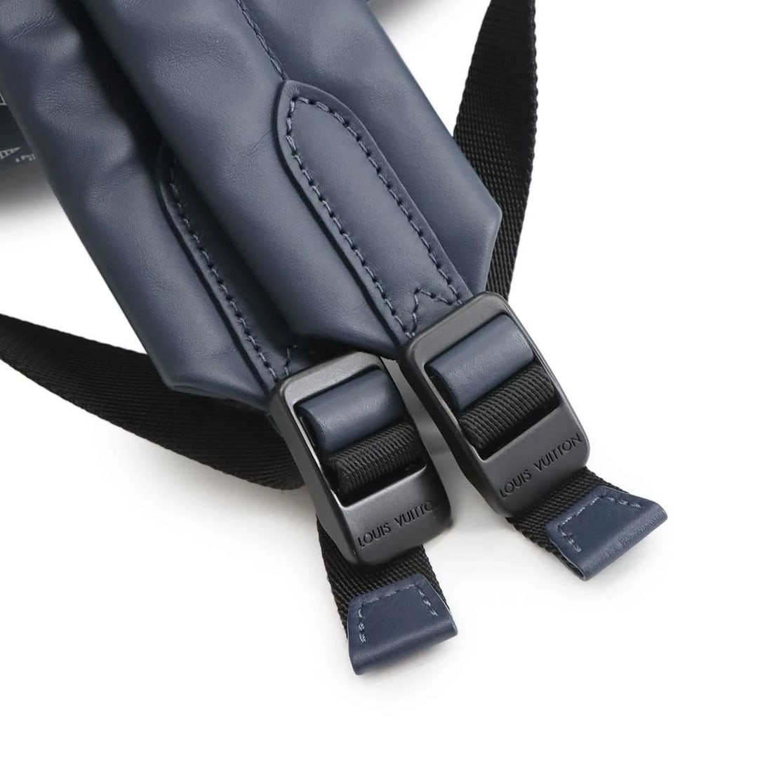 LOUIS VUITTON MONOGRAM SHADOW BACKPACK PM NAVY BLUE - 6