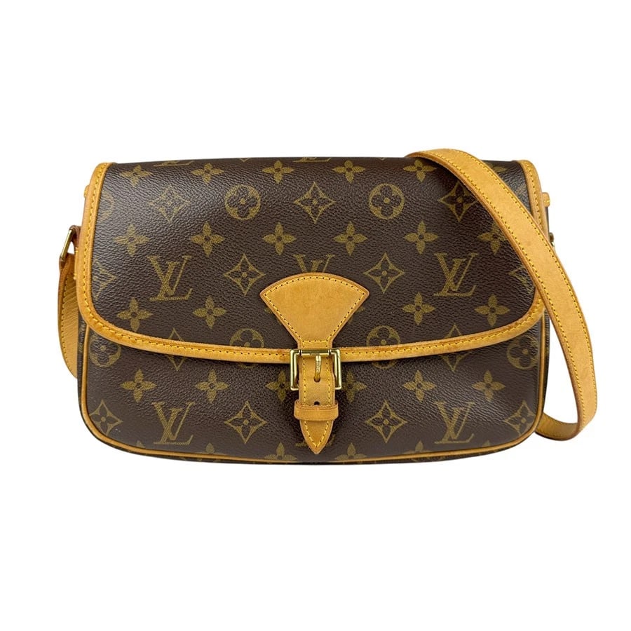 LOUIS VUITTON MONOGRAM SOLOGNE CROSSBODY SHOULDER BAG: LOUIS VUITTON Monogram Sologne Crossbody Shoulder Bag Brand: LOUIS VUITTON Type: Shoulder Bag Material: Monogram Canvas Color: Brown Size: W:9.1inx H:7.1inx D:3.5in Shoulder Length: 53.5in Access
