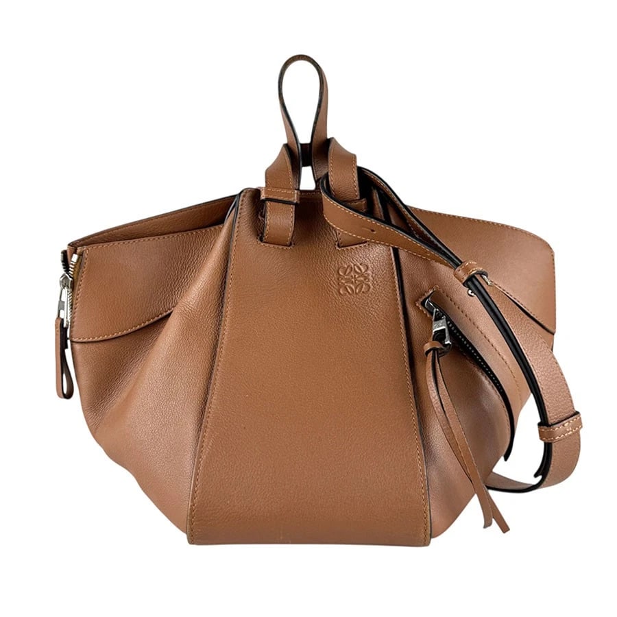 LOEWE HAMMOCK HANDBAG SHOULDER BAG BROWN (1 of 12)