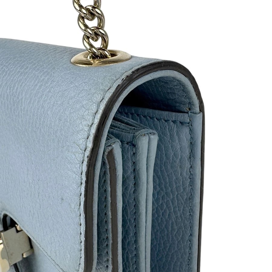 GUCCI INTERLOCKING G CHAIN SHOULDER BAG - 6