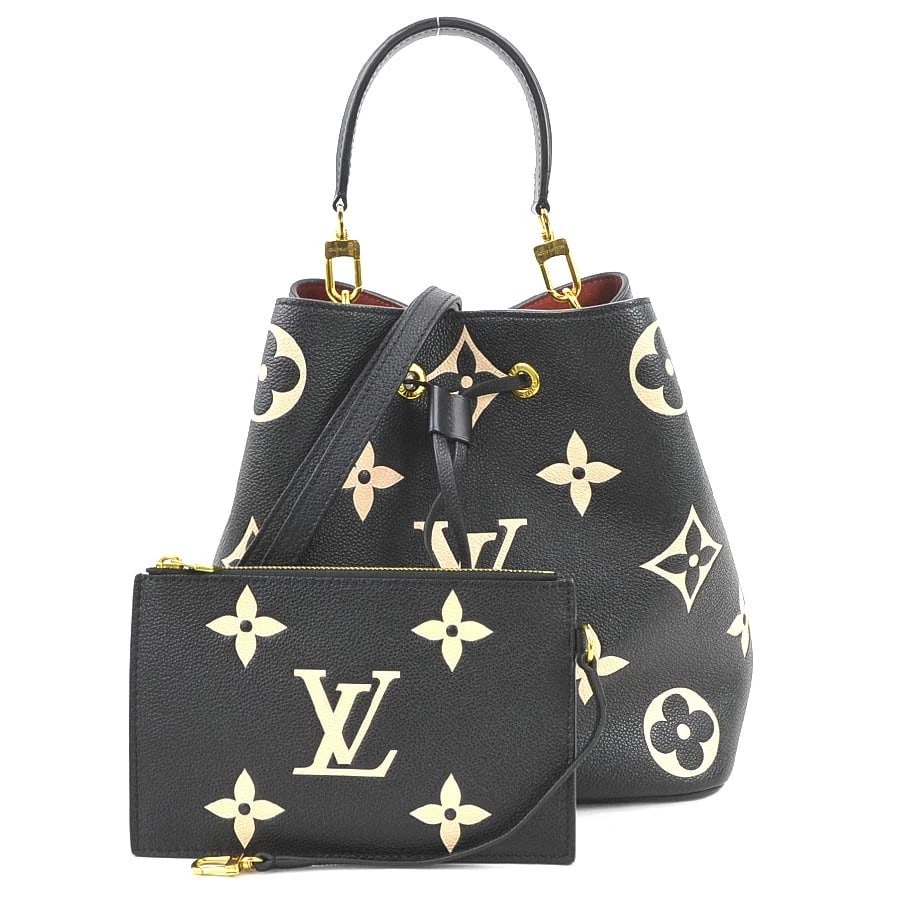LOUIS VUITTON BICOLOR NEO NOE MM HANDBAG SHOULDER BAG (1 of 11)