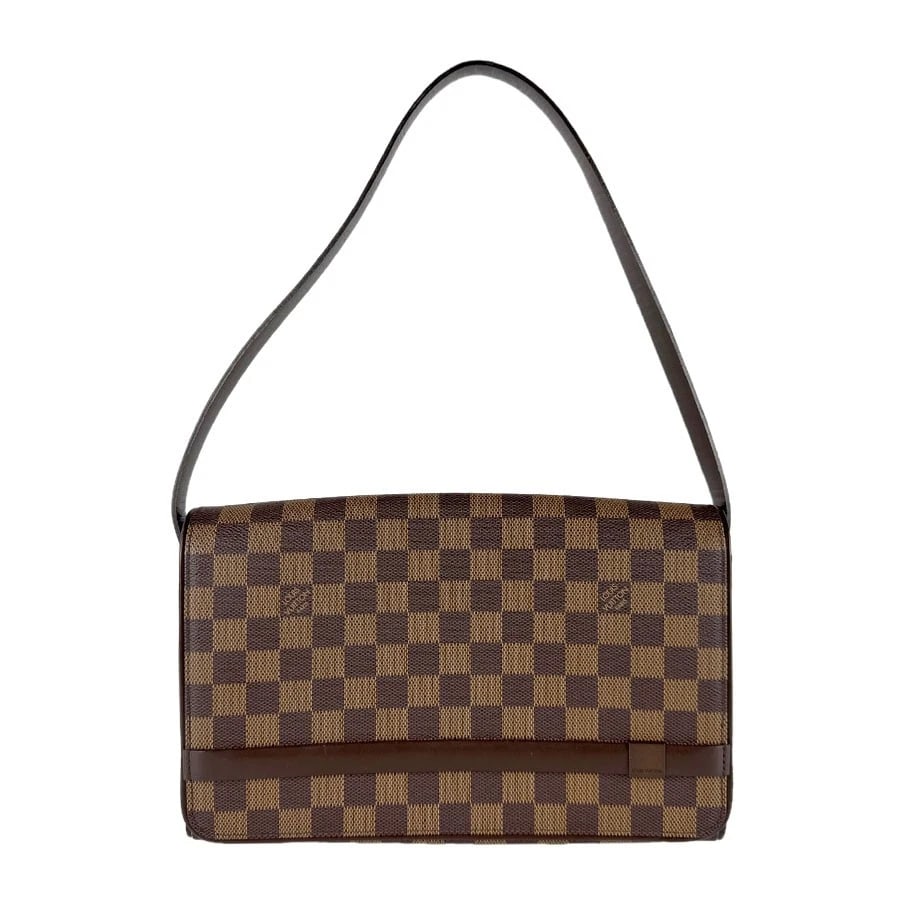 LOUIS VUITTON DAMIER EBENE TRIBECA RON SHOULDER BAG (1 of 12)