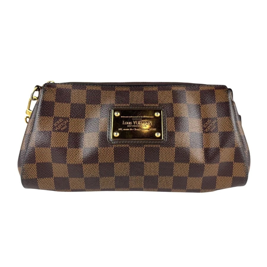 LOUIS VUITTON DAMIER EBENE EVA HANDBAG (1 of 12)