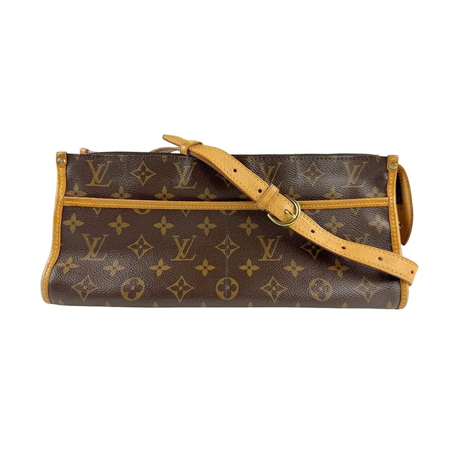 LOUIS VUITTON SHOULDER BAG BROWN MONOGRAM: LOUIS VUITTON Shoulder Bag Brown Monogram Brand: LOUIS VUITTON Type: Shoulder Bag Material: Monogram Canvas Color: Brown Size: W:12.2inx H:5.5inx D:4.7in Shoulder Length: 47.2in Accessories: None