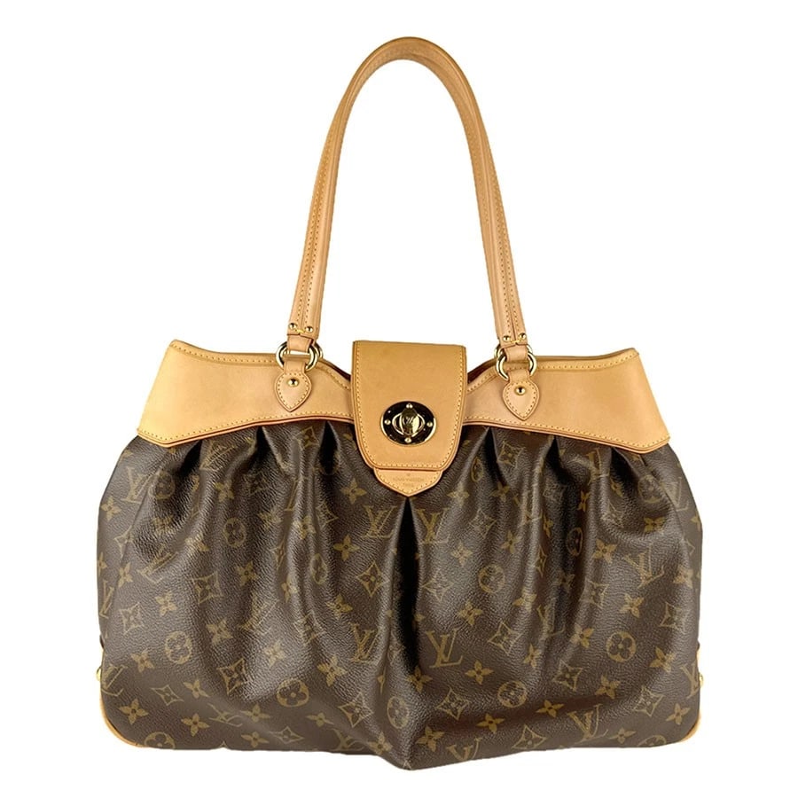 LOUIS VUITTON MONOGRAM BOETIE MM SHOULDER BAG: LOUIS VUITTON Monogram Boetie MM Shoulder Bag Brand: LOUIS VUITTON Type: Shoulder Bag Material: Monogram Canvas Color: Brown Size: W:15.0inx H:12.2inx D:3.9in Shoulder Length: 20.5in Accessories: