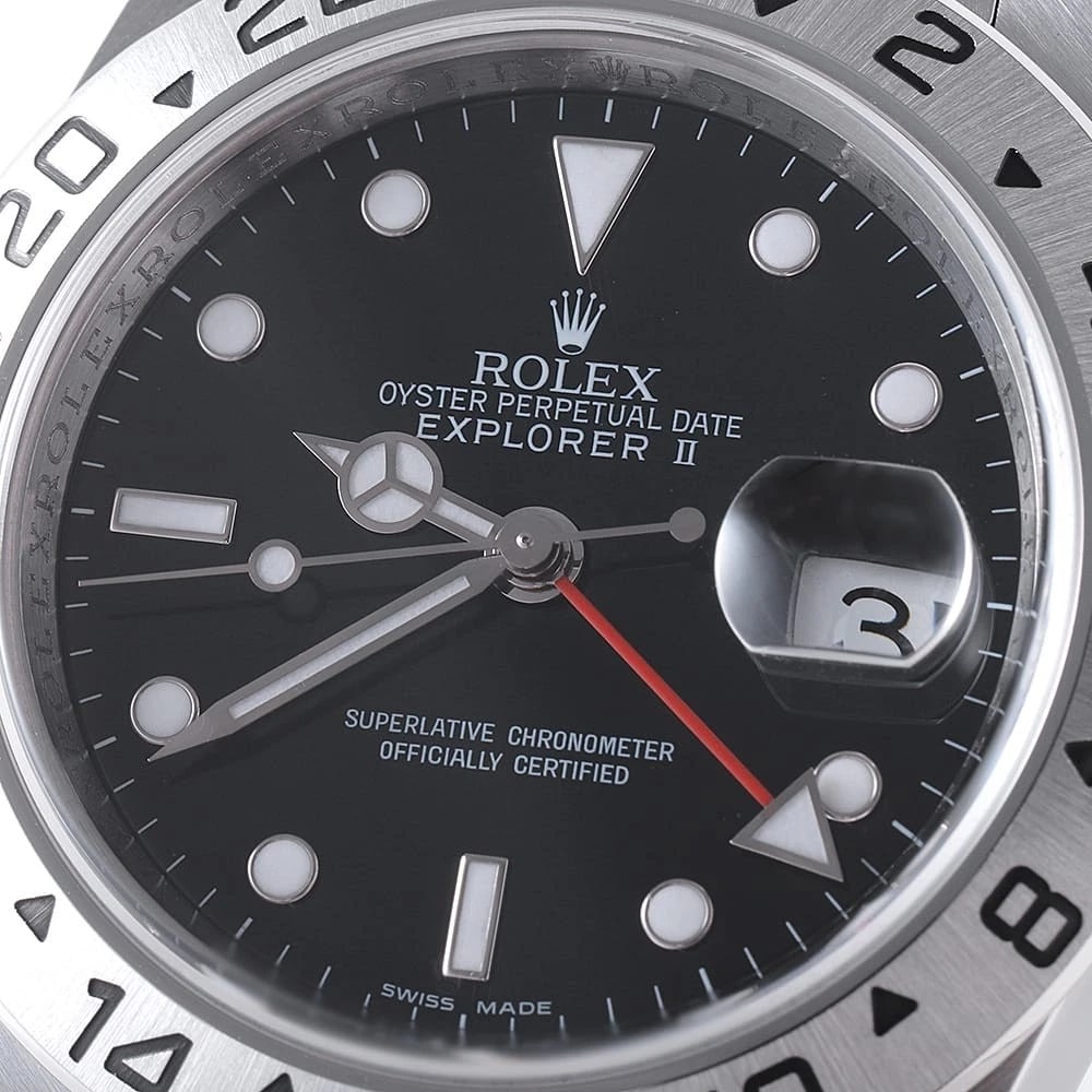 ROLEX EXPLORER BLACK WATCH - 6
