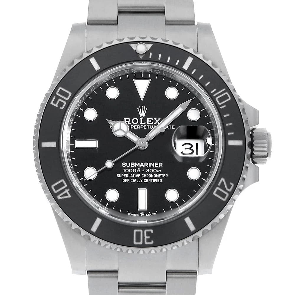 ROLEX SUBMARINER BLACK WATCH: ROLEX SUBMARINER black Watch Brand: ROLEX Type: Wrist watch Material: Band Material Stainless Steel, Case Material Stainless Steel Color: Dial Color Black Size: Band Size 20.5cm (8.1inch), Case Si