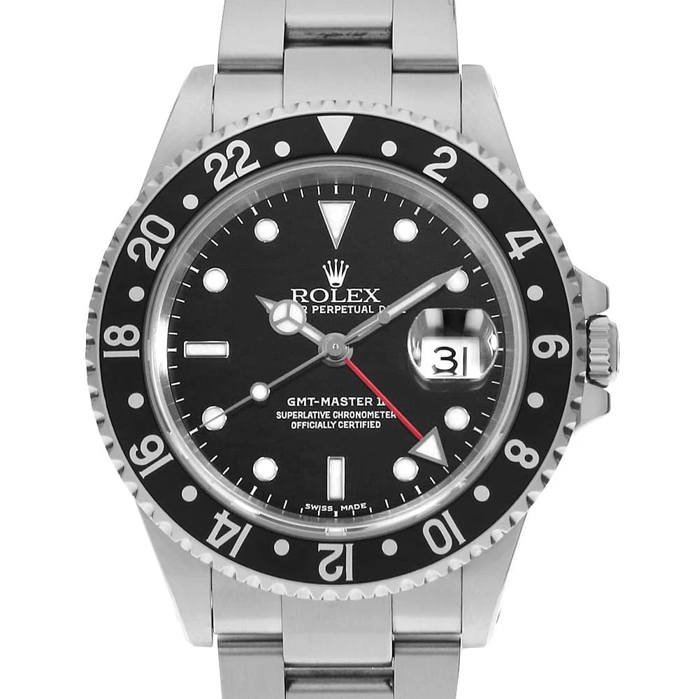 ROLEX GMT MASTER BLACK WATCH (1 of 6)