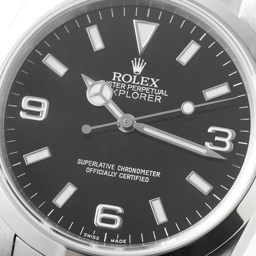 ROLEX EXPLORER BLACK WATCH - 3