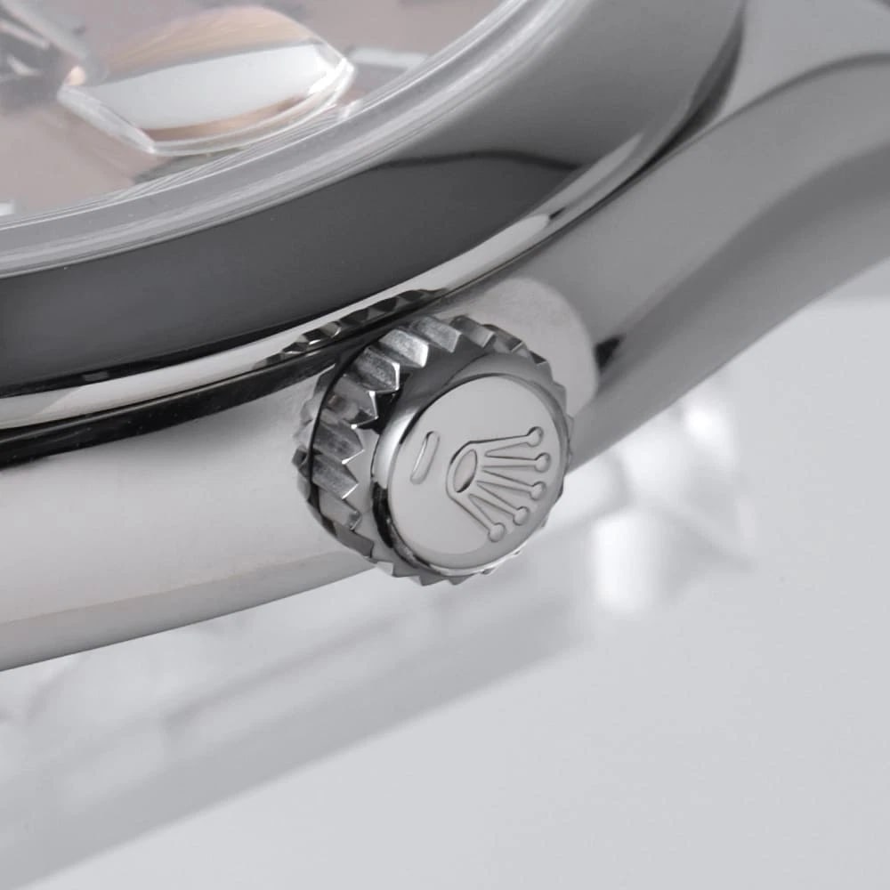 ROLEX DATEJUST PINK WATCH - 7