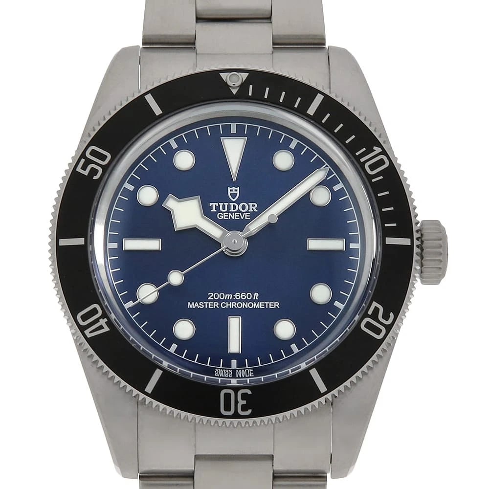 TUDOR BLACK BAY WATCH: TUDOR Black Bay Watch Brand: TUDOR Type: Wrist watch Material: Band Material Stainless Steel, Case Material Stainless Steel Color: Dial Color Blue Size: Band Size 20.5cm (8.1inch), Case Size Case: