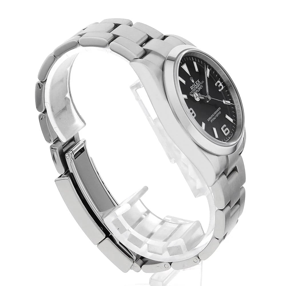 ROLEX EXPLORER BLACK WATCH - 3