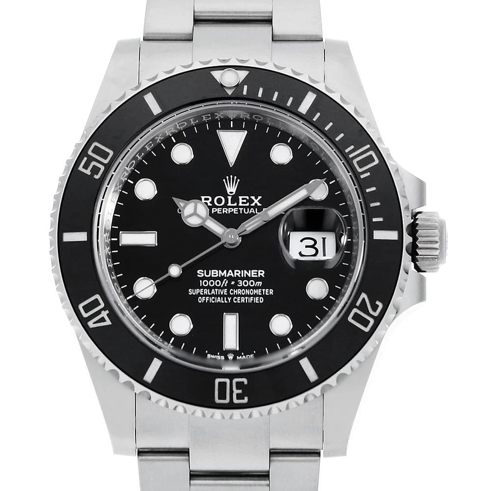 ROLEX SUBMARINER BLACK WATCH: ROLEX SUBMARINER black Watch Brand: ROLEX Type: Wrist watch Material: Band Material Stainless Steel, Case Material Stainless Steel Color: Dial Color Black Size: Band Size 20.5cm (8.1inch), Case Si