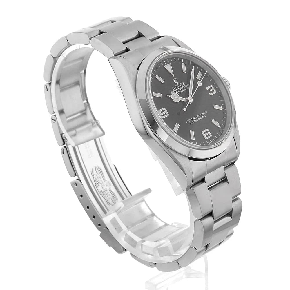 ROLEX EXPLORER BLACK WATCH - 3