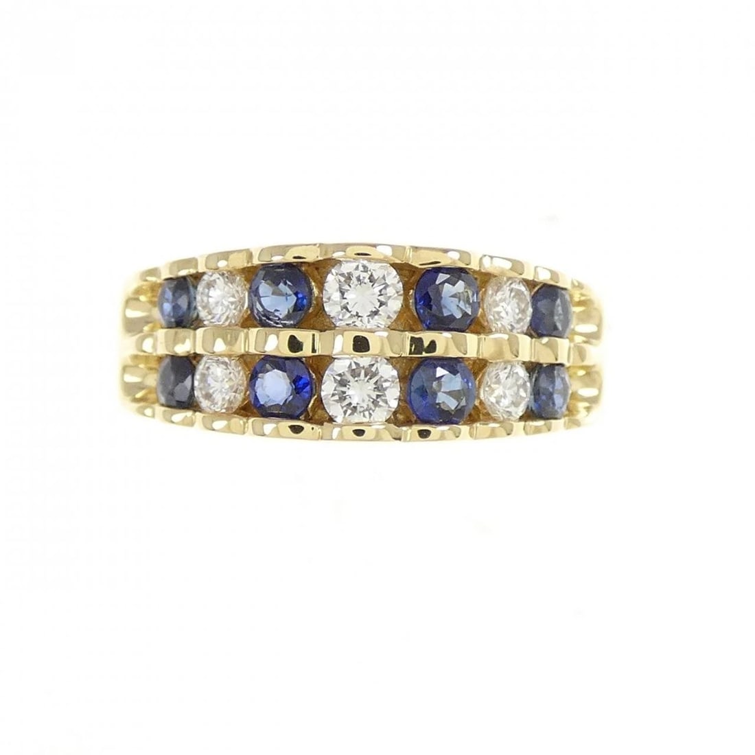 MIKIMOTO SAPPHIRE RING - 2