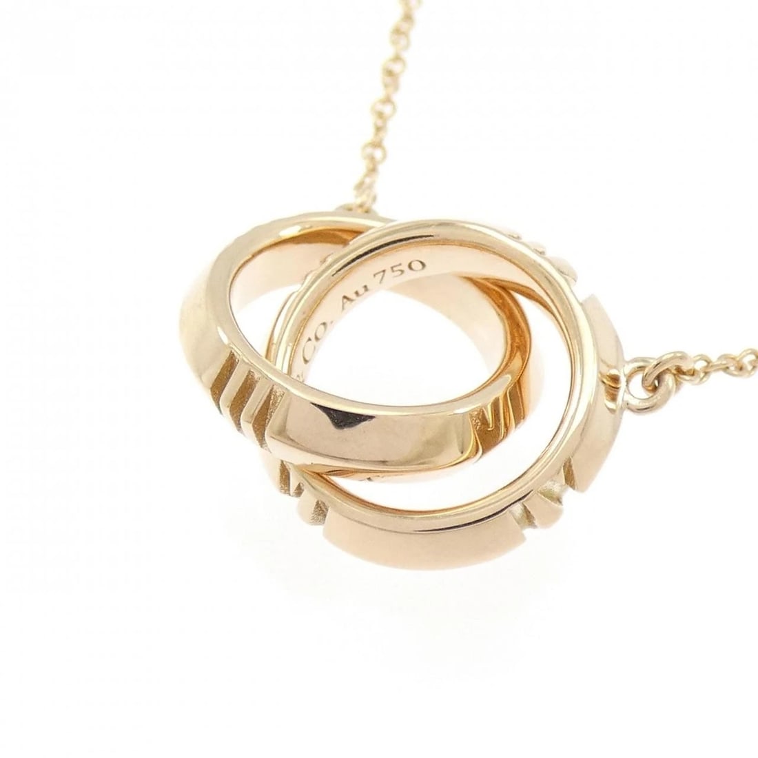 TIFFANY X CLOSED INTERLOCKING NECKLACE - 3