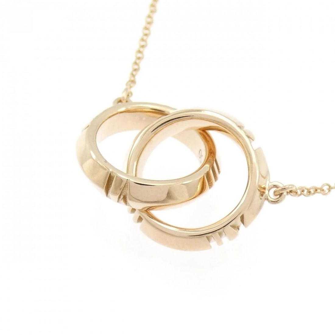 TIFFANY X CLOSED INTERLOCKING NECKLACE - 4