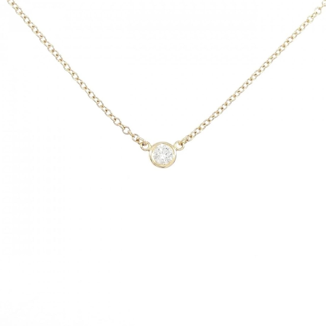 TIFFANY & CO. BY THE YARD NECKLACE: Tiffany & Co. By the Yard Necklace Brand: Tiffany Type: Necklace Material: 750 Yellow Gold Color: Yellow Gold Size: 41cm ActualSize Diameter: 4.0mm Chain Max. W: 1.0mm Accessories: None