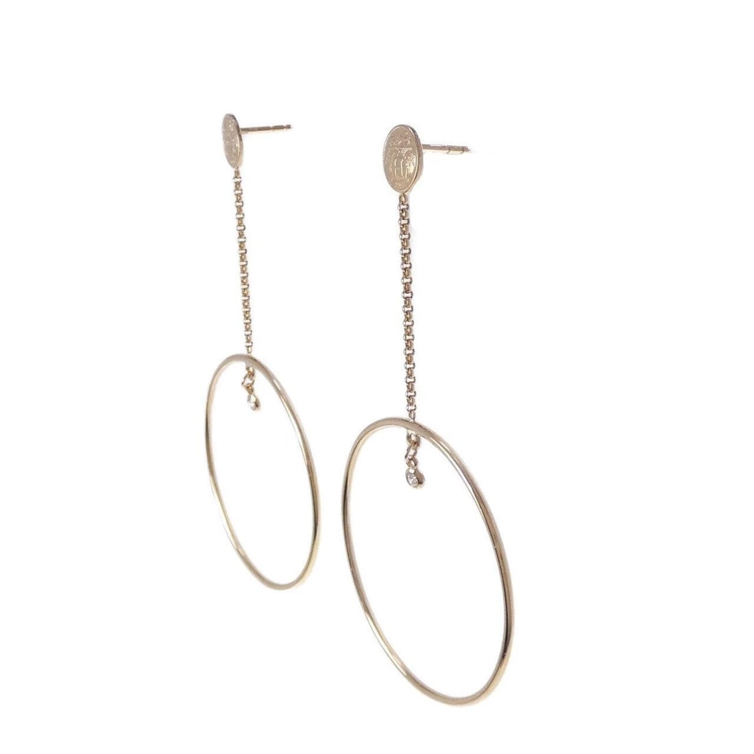 HERMES EX LIBRIS EARRINGS - 2