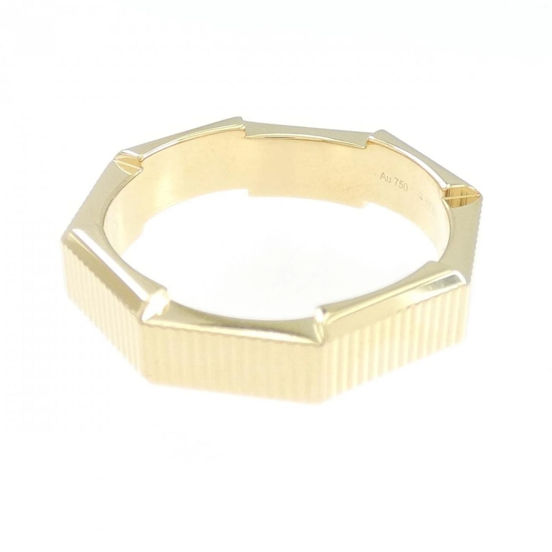 GUCCI 750YG RING - 2