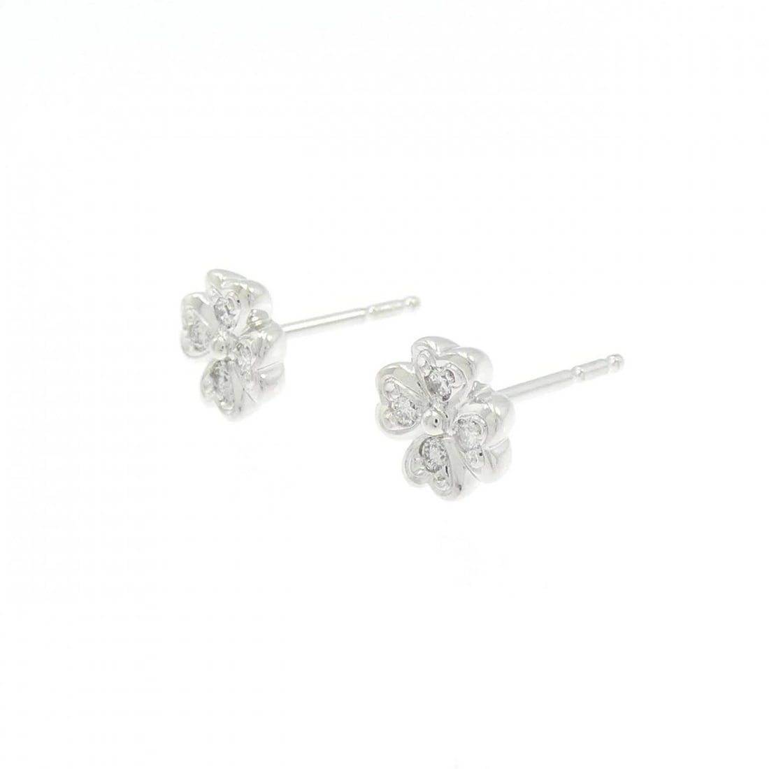 MIKIMOTO DIAMOND EARRINGS - 2
