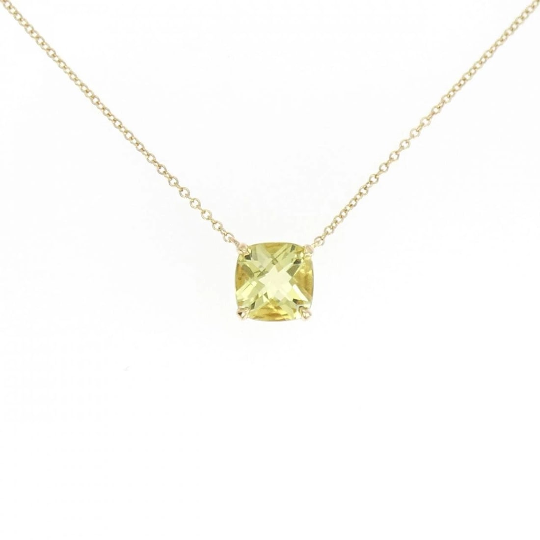 TIFFANY SPARKLER NECKLACE: Tiffany Sparkler Necklace Brand: Tiffany Type: Necklace Material: 750 Yellow Gold Main Stone Quartz Color: Yellow Gold Size: 40cm Accessories: None Accessories Notice: When purchasing pre-