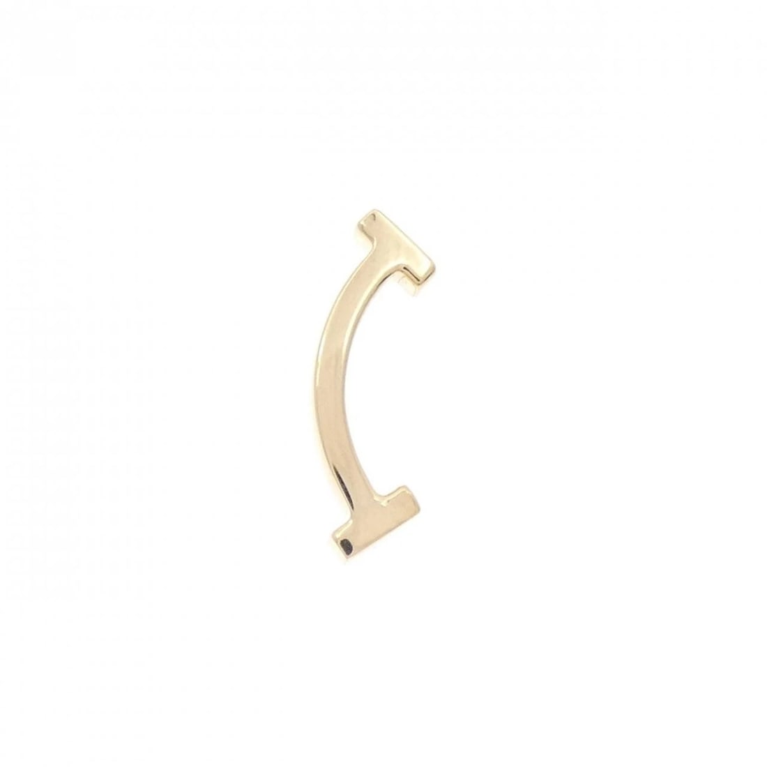 TIFFANY T SMILE EARRINGS SINGLE EARRINGS: Tiffany T Smile Earrings Single Earrings Brand: Tiffany Type: Earrings Material: 750 Yellow Gold Color: Yellow Gold Size: HxW: 13.1mmx4.3mm Accessories: None Accessories Notice: When