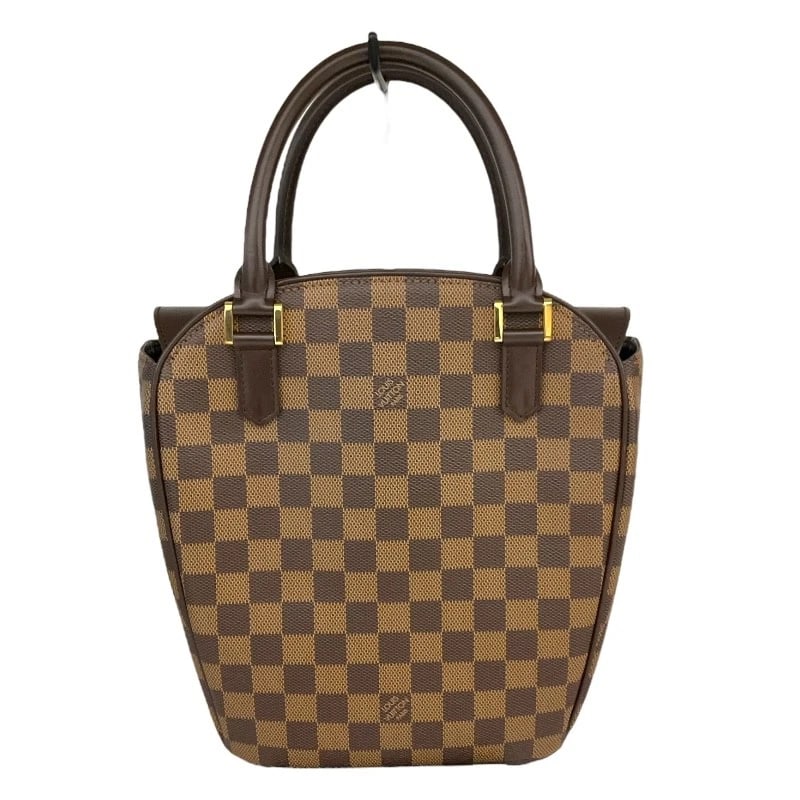 LOUIS VUITTON THALIASAW HANDBAG: LOUIS VUITTON Thaliasaw Handbag Brand: LOUIS VUITTON Type: Handbag Material: Exterior Material Damier canvas Color: Brown Size: W7.5 x H9.1x D3.1inch Accessories: None Accessories Notice: