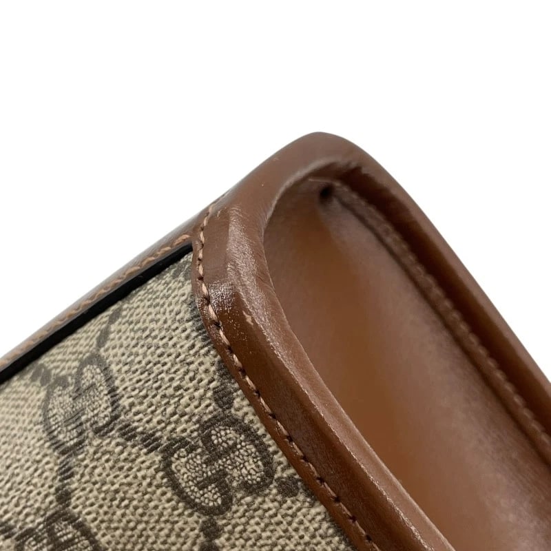 GUCCI INTERLOCKING G MINI TOTE SHOULDER BAG - 6