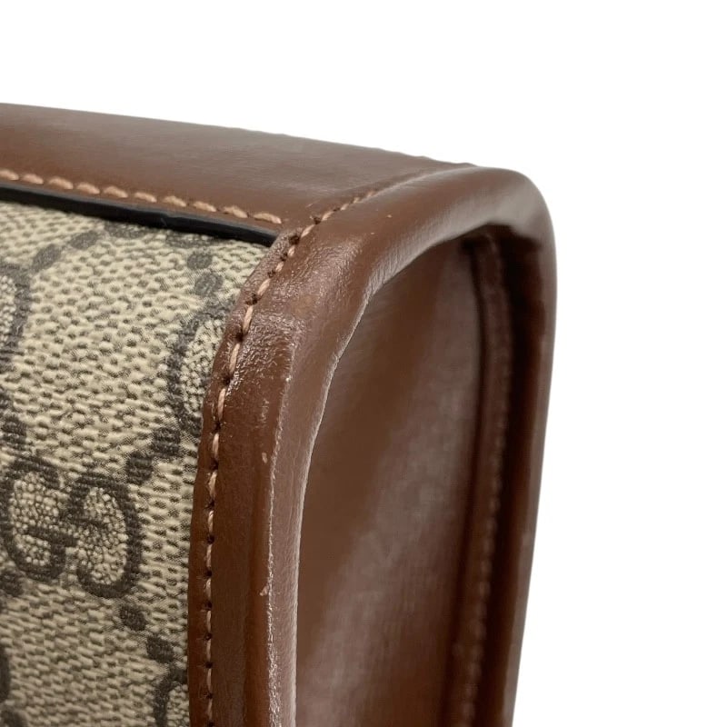 GUCCI INTERLOCKING G MINI TOTE SHOULDER BAG - 8