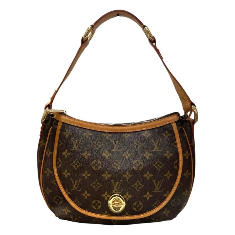 LOUIS VUITTON TOLUM GM HANDBAG: LOUIS VUITTON Tolum GM Handbag Brand: LOUIS VUITTON Type: Handbag Material: Monogram Color: Brown Size: W11.4 x H8.3x D3.1inch Accessories: None Accessories Notice: When purchasing pre-own