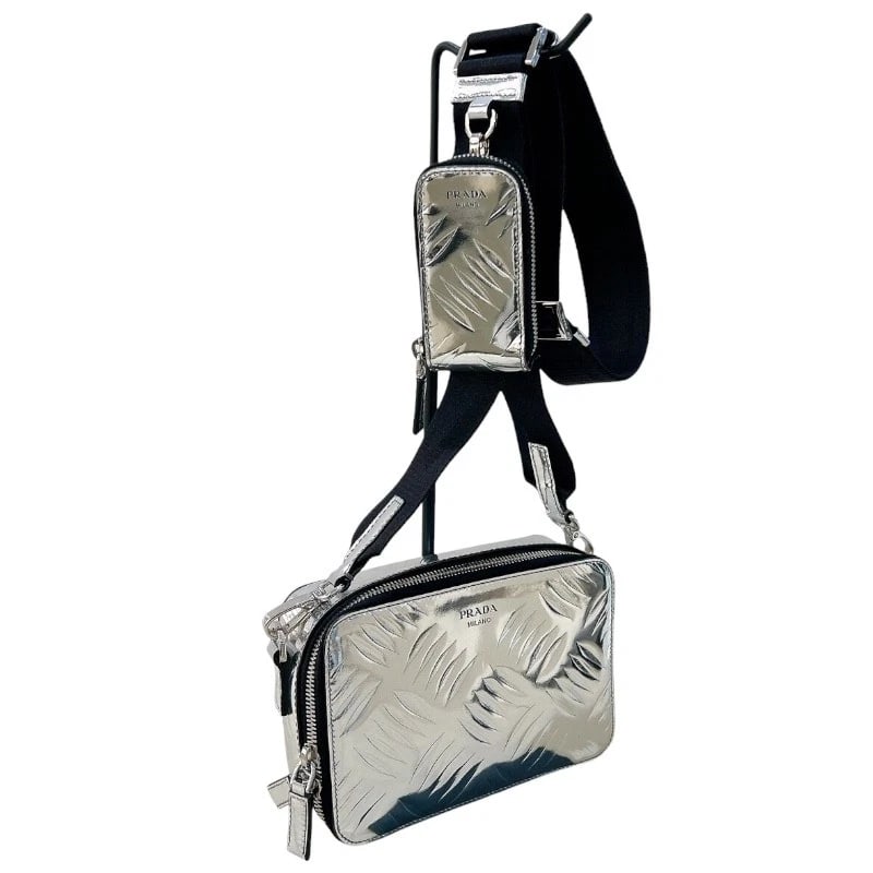 PRADA BRICK SHOULDER BAG - 2