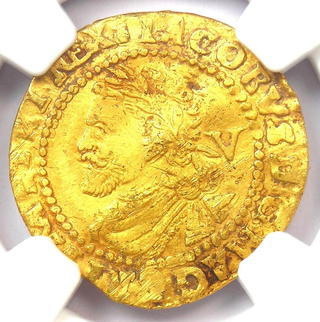 1621-23 BRITAIN ENGLAND JAMES I GOLD 1/4 LAUREL COIN: 1621-23 Britain England James I Gold 1/4 Laurel Coin Composition: Gold Year: 1621 Denomination: 1/4L Fineness: None Country of Origin: None Accessories: None Accessories Notice: When purch