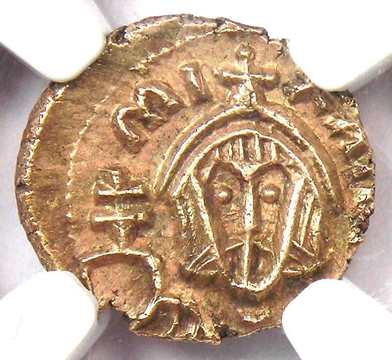 MICHAEL III ELECTRUM EL SEMISSIS COIN: Michael III Electrum EL Semissis Coin Composition: Electrum Year: None Denomination: Semissis Fineness: None Country of Origin: None Accessories: None Accessories Notice: When purchasing p